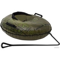 Тюбинг Тяни-Толкай Машинка Comfort со спинкой (танк, Кабат)