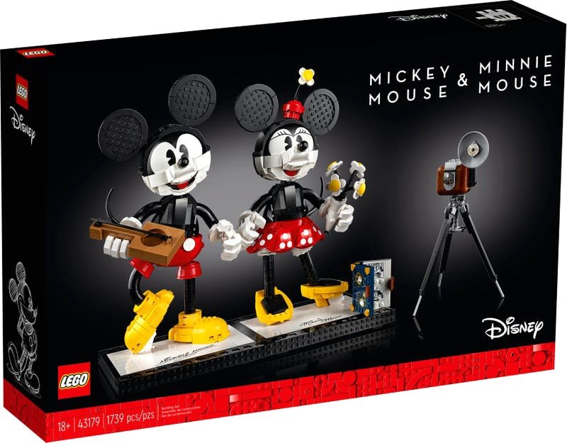 

Конструктор LEGO Disney 43179 Микки Маус и Минни Маус