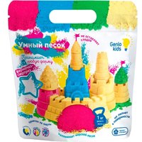 Песок кинетический Genio Kids Умный песок. Розовый 1 кг SSR973
