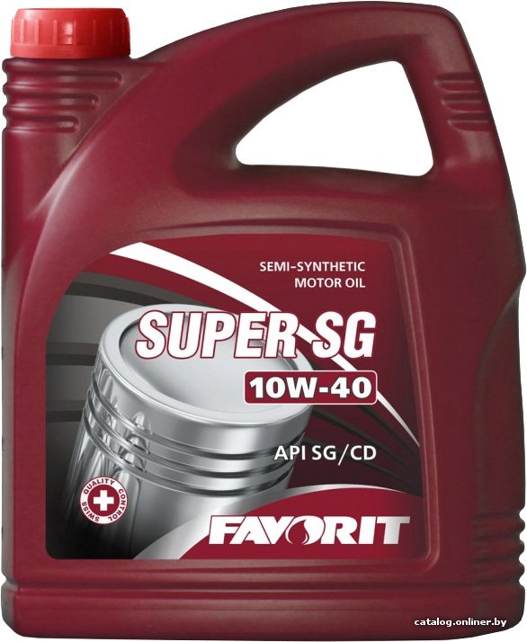 Моторное масло Favorit Super SG 10W-40 5л