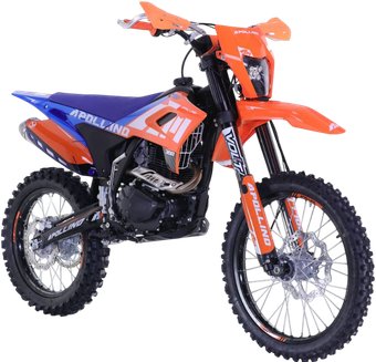 Мотоцикл Apollino Enduro AM 300 21/18 (оранжевый/синий)