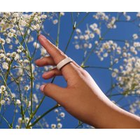  Oura Ring 4 Ceramic (бежевый, размер 5)