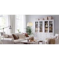 Шкаф-витрина ММЦ Кантри 23 (белый лак) в Борисове