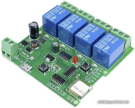 Реле Sonoff Sonoff DC 4CH (DC 7-32V)