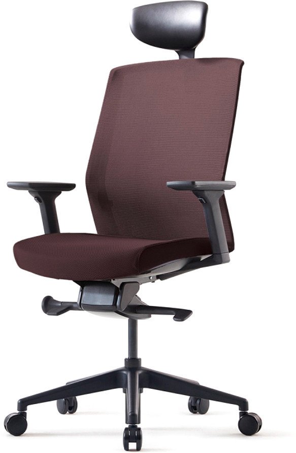 

Офисное кресло Bestuhl J1 Black Pl с подголовником (коричневый)