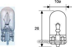 Лампа накаливания Bosch W3W Eco 1987302818 1шт