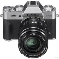 Беззеркальный фотоаппарат Fujifilm X-T20 Kit 18-55mm (серебристый)