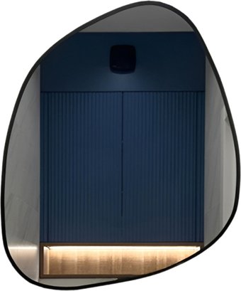 eMZe 72x90 LED.UV.NF.72.90.CHE.SW.4K (черный УФ-окантовкой и подсветкой)