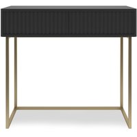 Туалетный столик без зеркала Shtabe Royal 5011 эко (черный/золото)