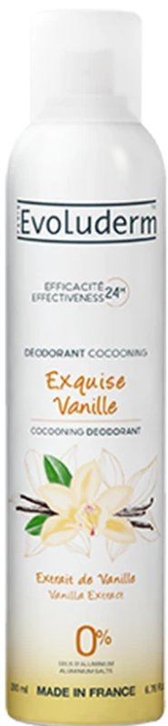 

Дезодорант-спрей Evoluderm Vanilla Extract 200 мл