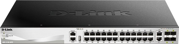 

Управляемый коммутатор 3-го уровня D-Link DGS-3130-30TS/A1A