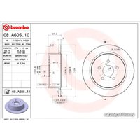  Brembo 08A60511