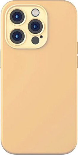 

Чехол для телефона Baseus Liquid Silica Gel Case для iPhone 14 Pro (оранжевый)