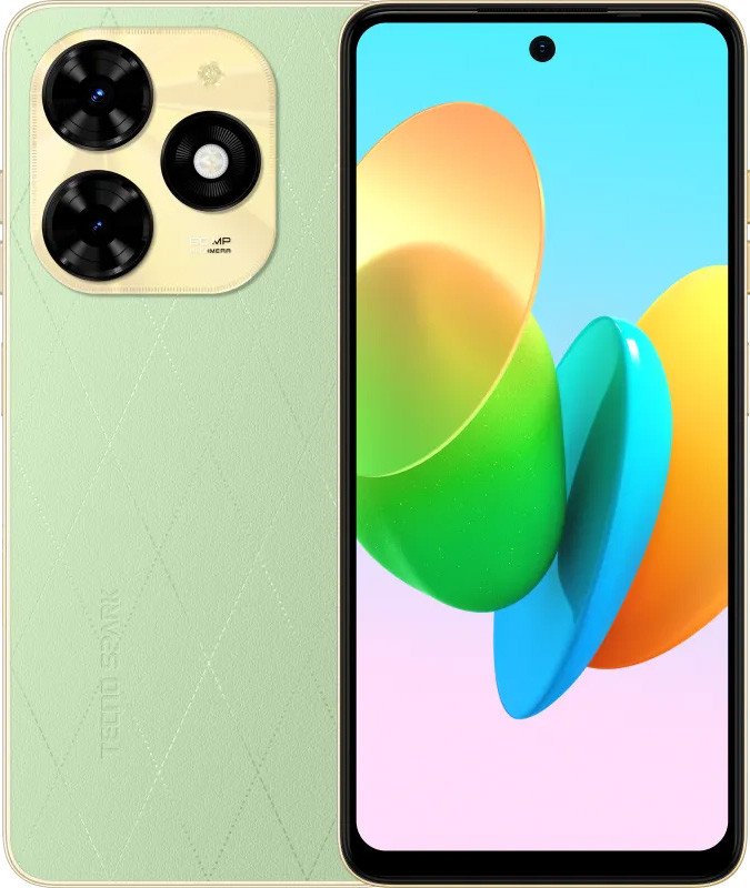 

Телефон Tecno Spark 20C 4GB/128GB (зеленый)