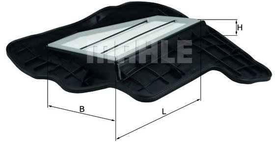 

Воздушный фильтр Mahle Knecht LX16855