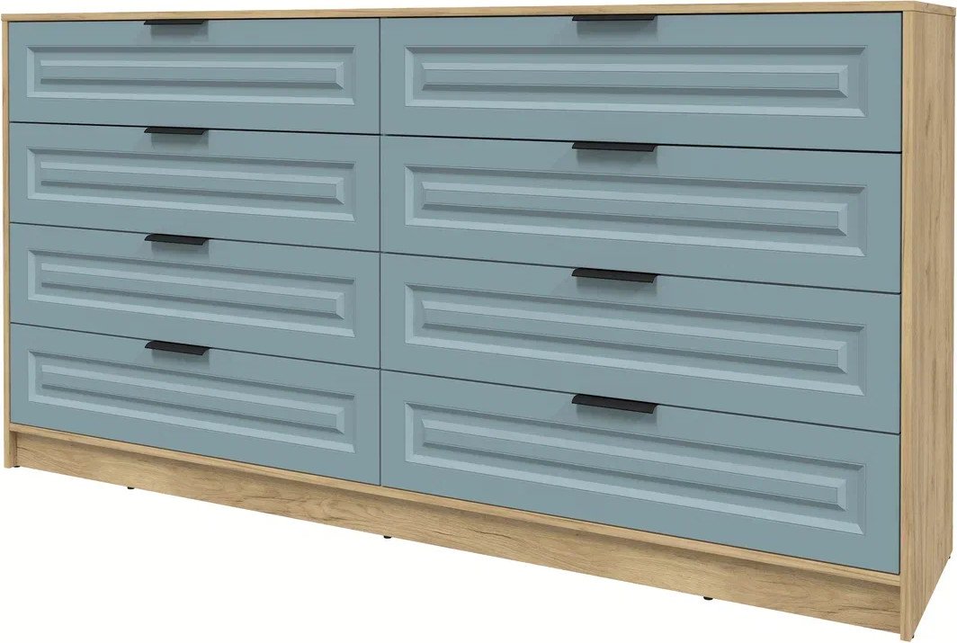 

Комод Интерлиния Концепт КТ-К197 Деко (дуб золотой/океан)