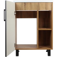  Doratiz Тумба под умывальник Лофт 50 9912.017 (графит/ватан)