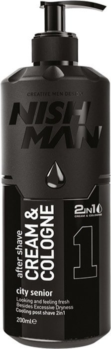 

Крем после бритья Nishman 01 After Shave Cream Cologne City Senior 2 in 1 (200 мл)