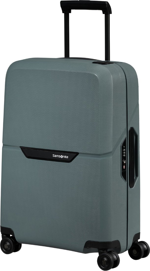 

Чемодан-спиннер Samsonite Magnum Eco Petrol Grey 55 см (4 колеса)