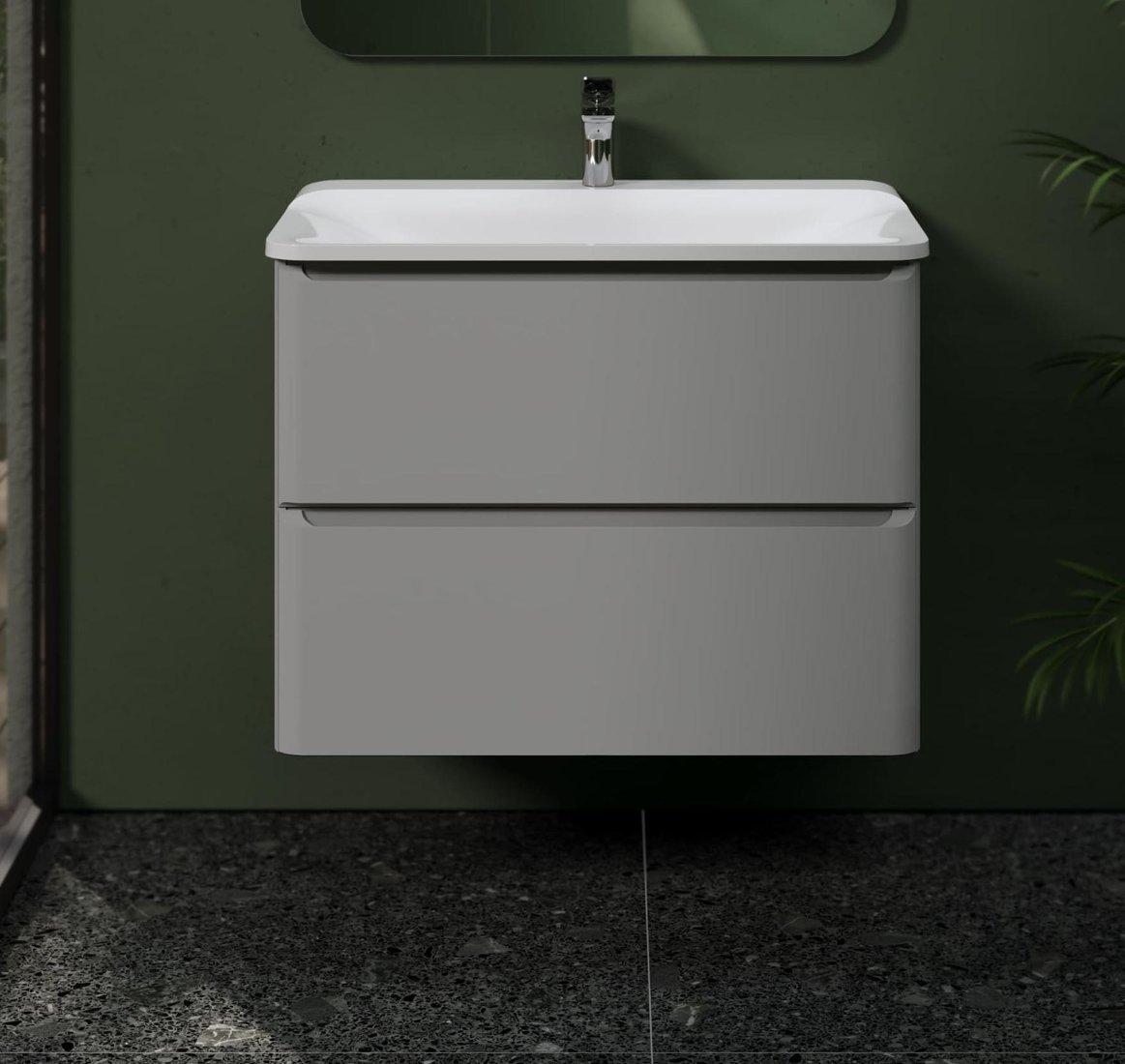 

Raval Тумба под умывальник Welto 80 Wel.01.80.2/P/GRS/RL