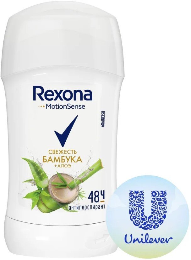 

Антиперспирант-стик Rexona Свежесть бамбука и Алоэ Вера 40 мл