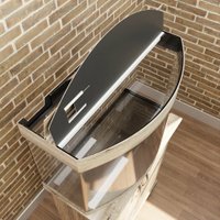 Аквариум Hydroterra Gloria 100 л без тумбы (дуб сонома)