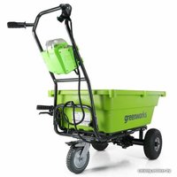 Трехколесная тачка Greenworks 40V G40GC 7400007 (без АКБ и ЗУ)