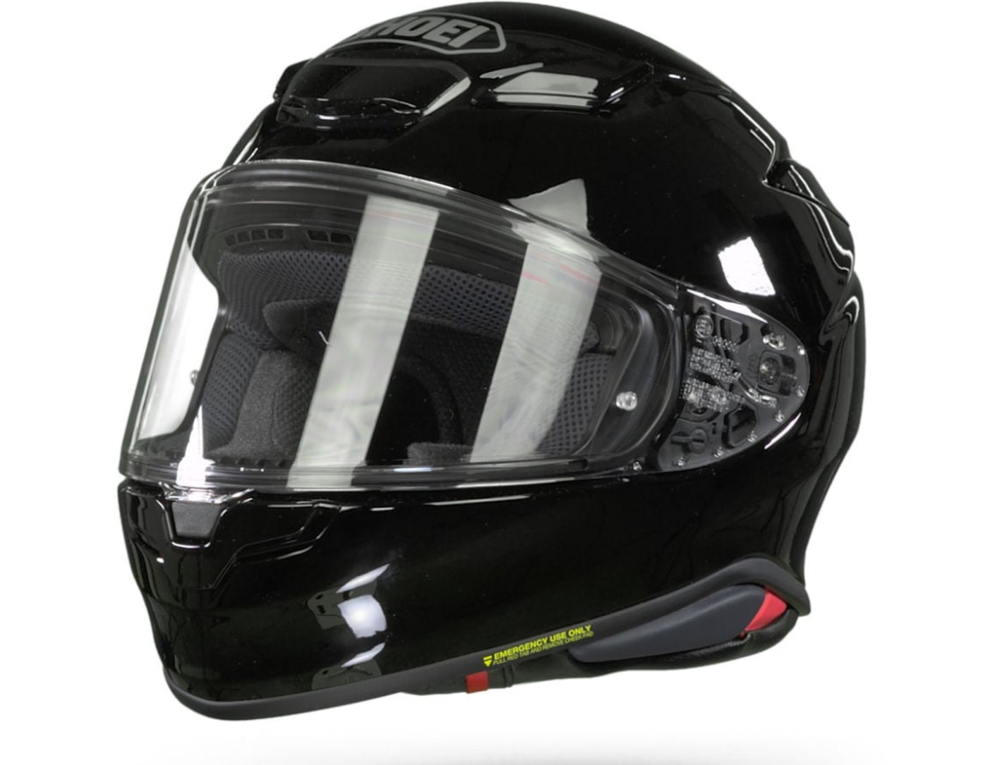 

Мотошлем Shoei NXR 2 Plain (XS, черный глянцевый)