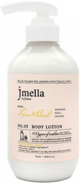 

Jmella Лосьон для тела In France Lime and Basil Body Lotion мандарин, базилик, ветивер 500 мл