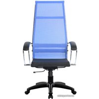 Офисное кресло Metta SK-1-BK Комплект 7, Pl тр/сеч (пластиковые ролики, васильковый)