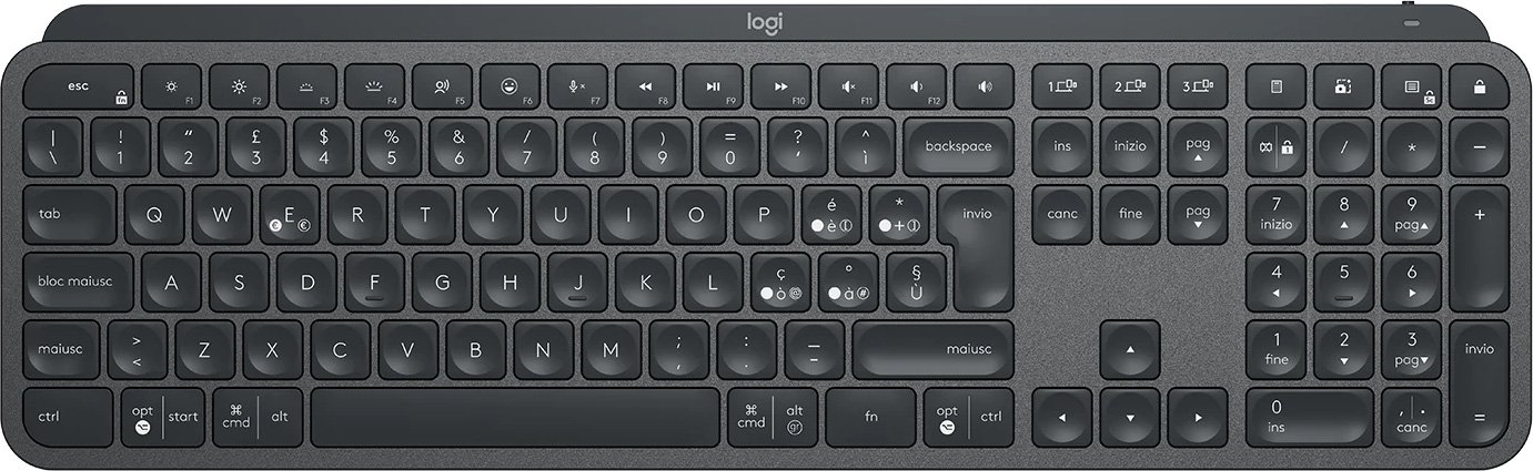 

Клавиатура Logitech MX Keys for Business 920-010251 (графитовый, нет кириллицы)