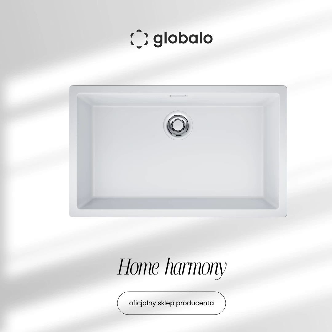 Кухонная мойка Globalo Aurilio 80.1 White Clean Tech