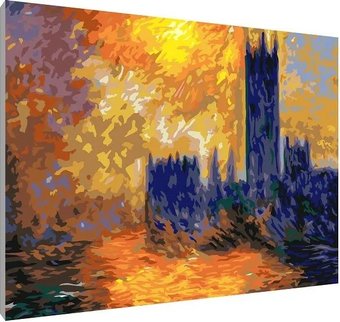 Картина по номерам PaintLine Клод Моне. Лондон. Парламент PL-00180