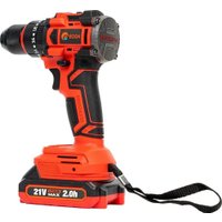 Ударная дрель-шуруповерт Edon UAD-21PBL (с 2-мя АКБ, кейс)