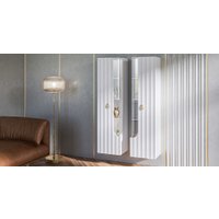 Шкаф распашной Неман мебель Лоренсо МН-043-03 (белый) в Солигорске