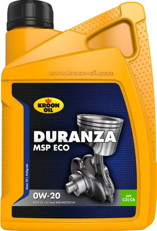 

Моторное масло Kroon Oil Duranza MSP ECO 0W-20 1л