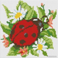 Алмазная мозаика  Белоснежка Божья коровка 010-ST-S