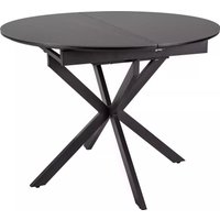 Кухонный стол Signal Gaston ceramic 100-135/100 (черный/черный)