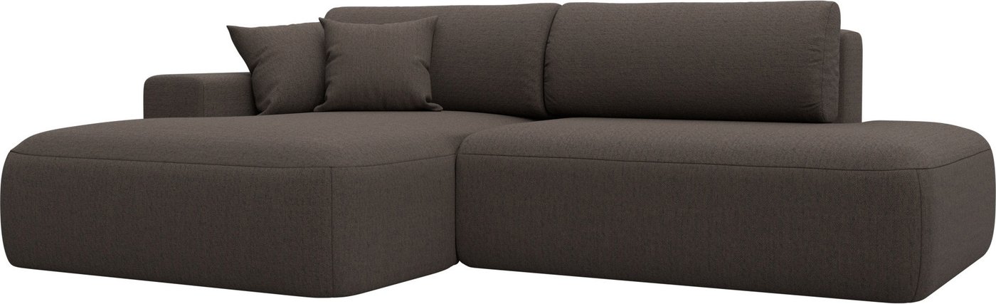 

Угловой диван Лига диванов Лига-036 НПБ Модерн левый 124698L (рогожка амур коричневый)