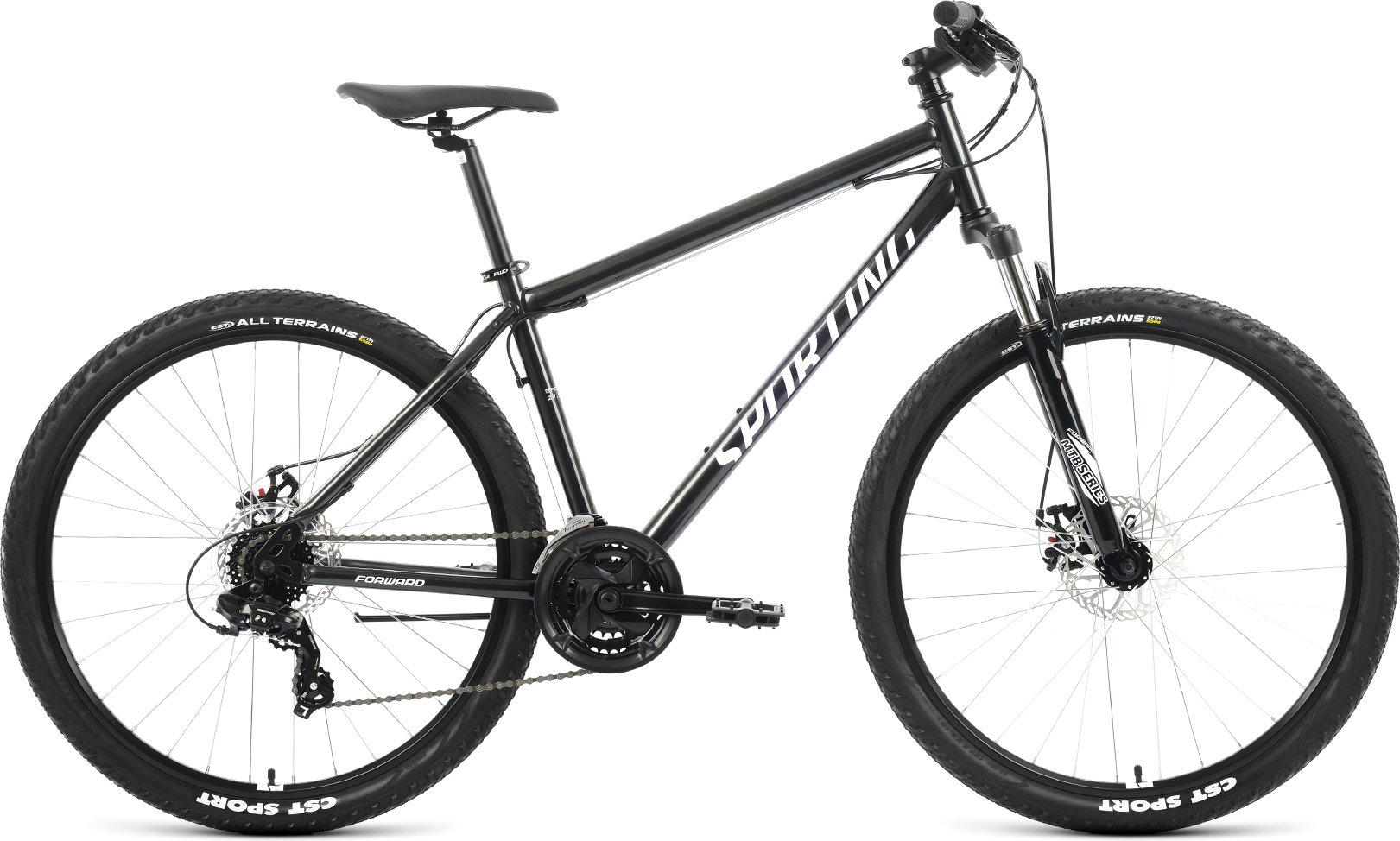 

Велосипед Forward Sporting 27.5 2.0 D р.19 2023 (черный/белый)