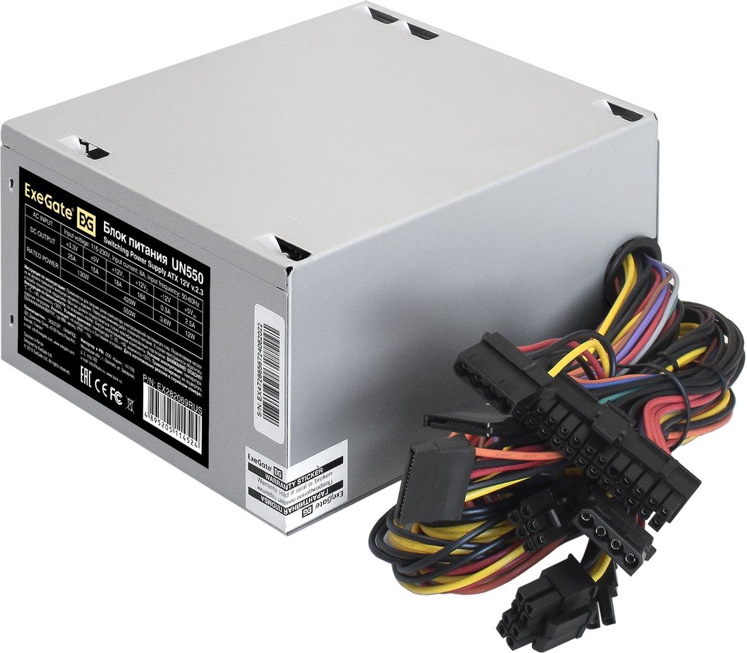 

Блок питания ExeGate UN550-PC EX282069RUS-PC