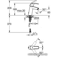 Смеситель Grohe Eurosmart [23323001]