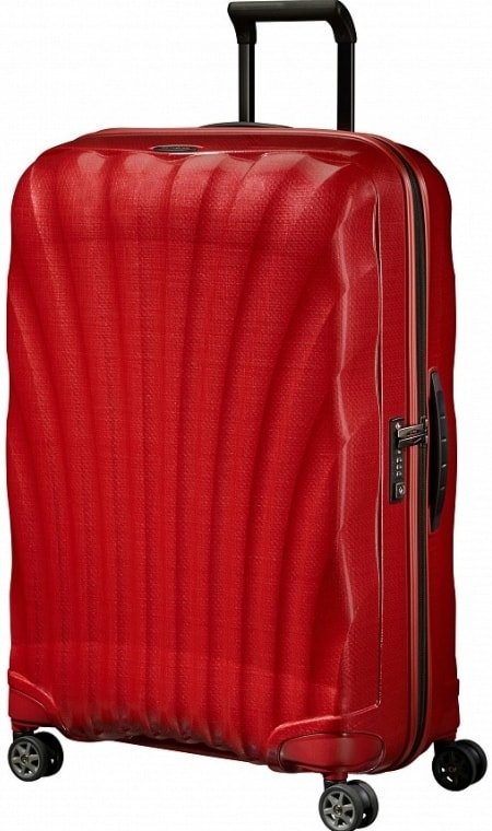 

Чемодан-спиннер Samsonite C-Lite Chili red 75 см