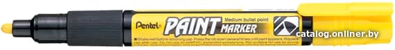 Маркер перманентный Pentel Paint Marker MMP20-G (желтый)