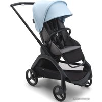 Коляска прогулочная «книга» Bugaboo Dragonfly (black/grey melange/skyline blue)