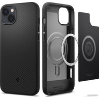 Чехол для телефона Spigen Mag Armor (MagFit) для iPhone 14 Plus ACS04918 (черный матовый)