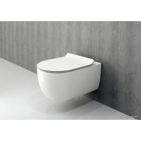 Унитаз подвесной Bocchi V-Tondo Rimless (белый) 1416-001-0129 (без сиденья)