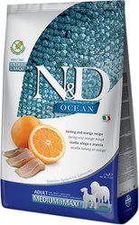 N&D Ocean Grain Free Herring&Orange Adult Medium&Maxi для взрослых собак средних и крупных пород (12 кг)