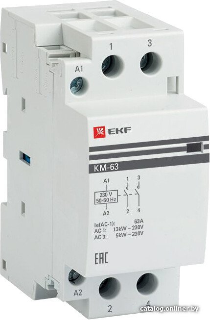 Контактор EKF PROxima km-2-63-20