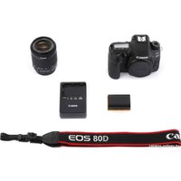 Зеркальный фотоаппарат Canon EOS 80D Kit 18-55mm IS II